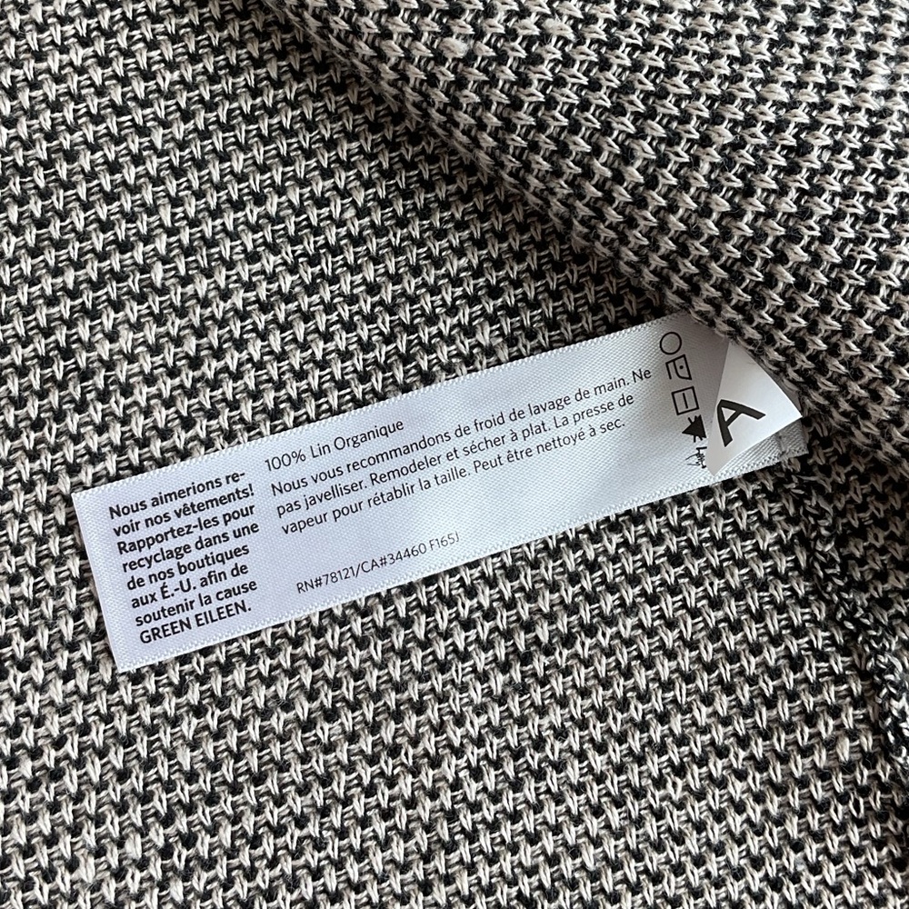 Eileen Fisher women’s Linen Cardigan - Picture 8 of 8